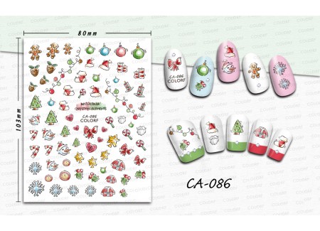 3D Nail Stickers - CA-086